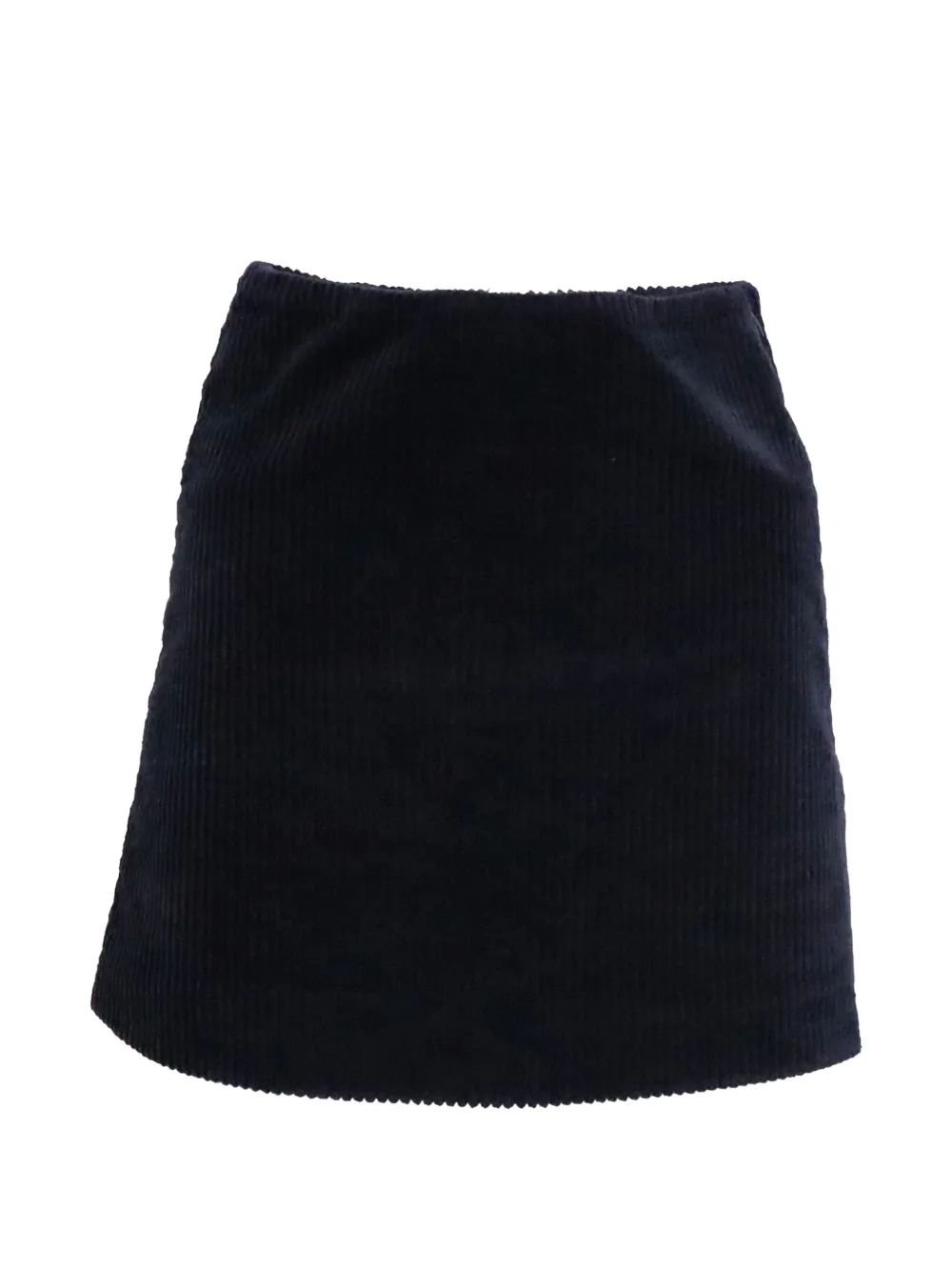 GANNI corduroy mini skirt - Blu