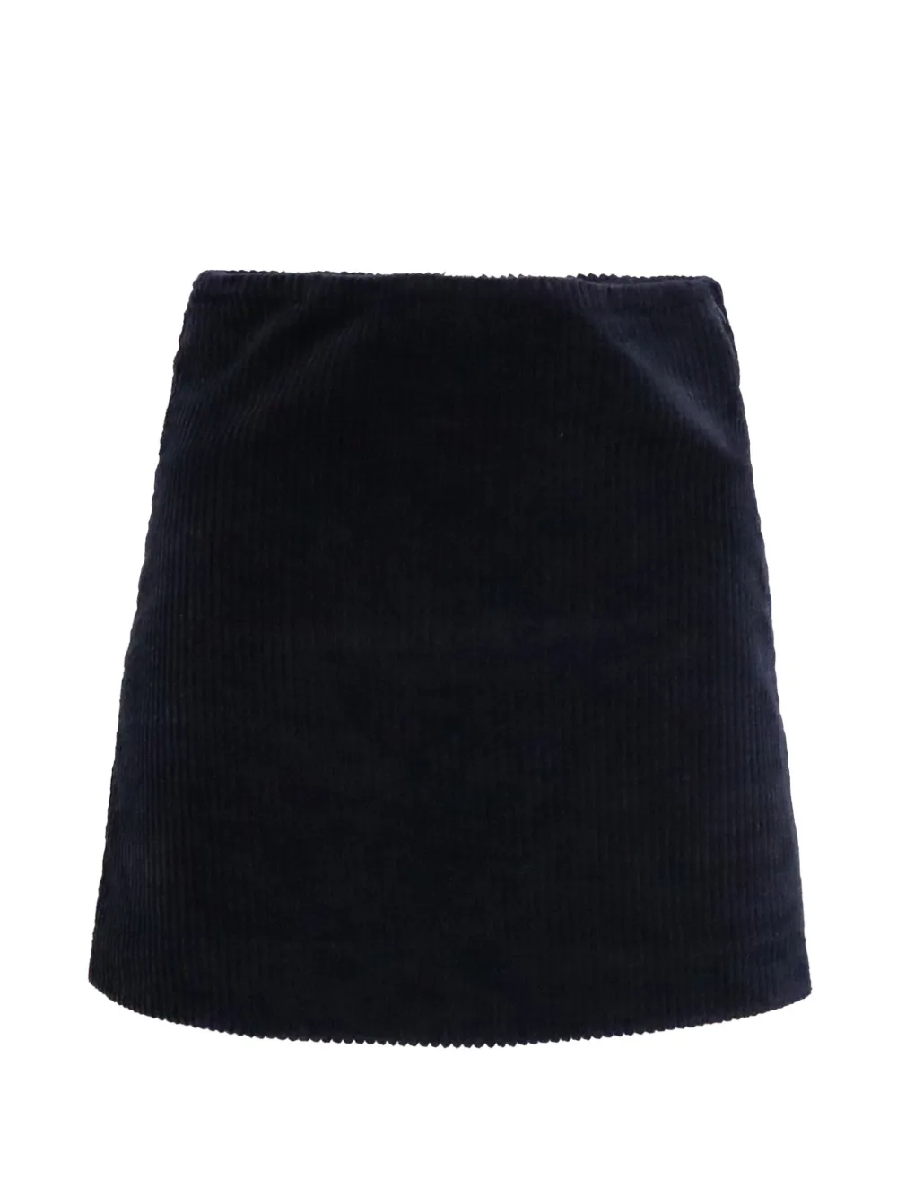 GANNI corduroy mini skirt - Blu