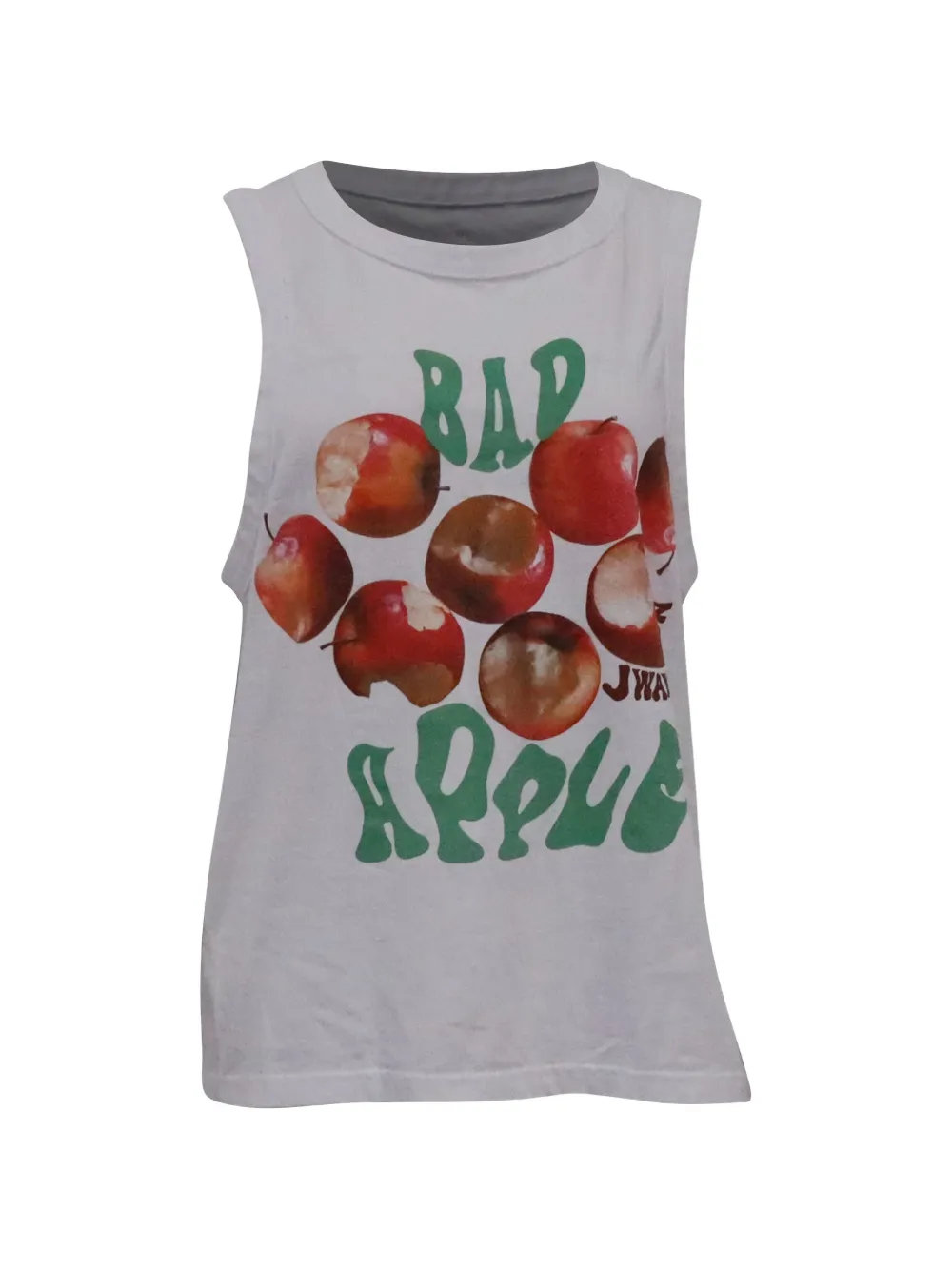 JW Anderson Bad Apple sleeveless T-shirt - Weiß