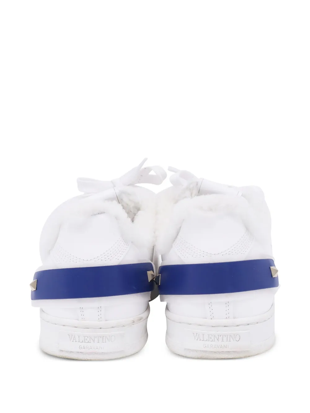 Valentino Garavani Pre-Owned Backnet Sneakers | White | FARFETCH