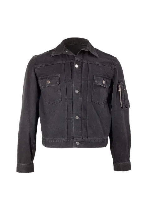 Christian Dior Pre-Owned button-up denim jacket