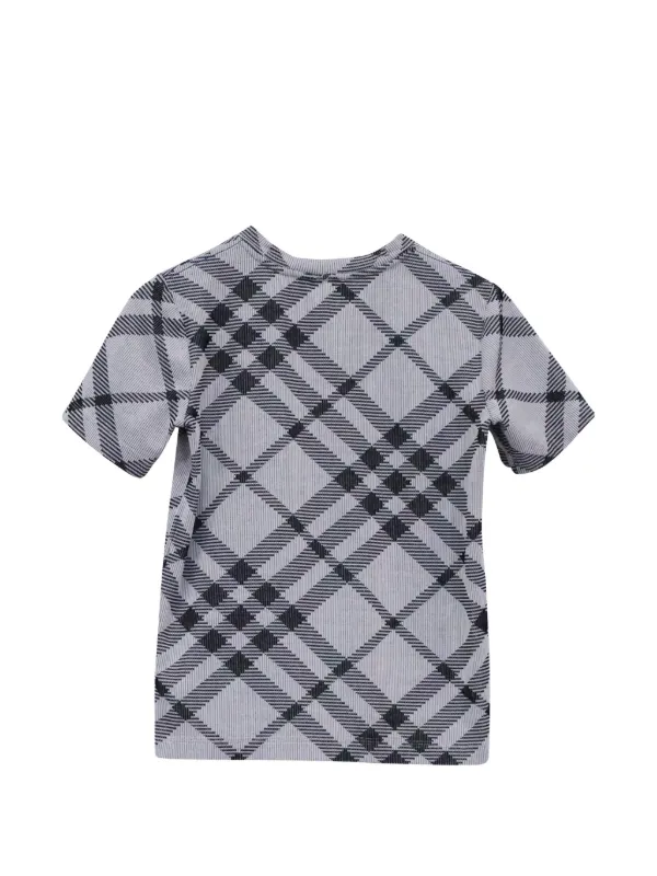 Burberry Pre-Owned チェック Tシャツ | グレー | FARFETCH JP