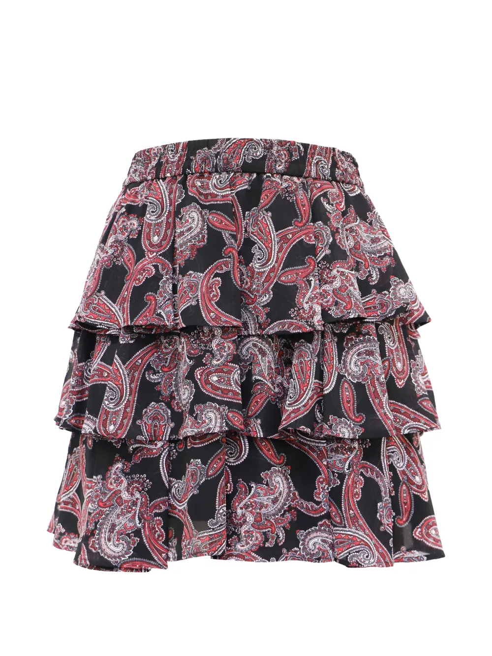 Michael Kors Vintage paisley-print mini skirt - Zwart