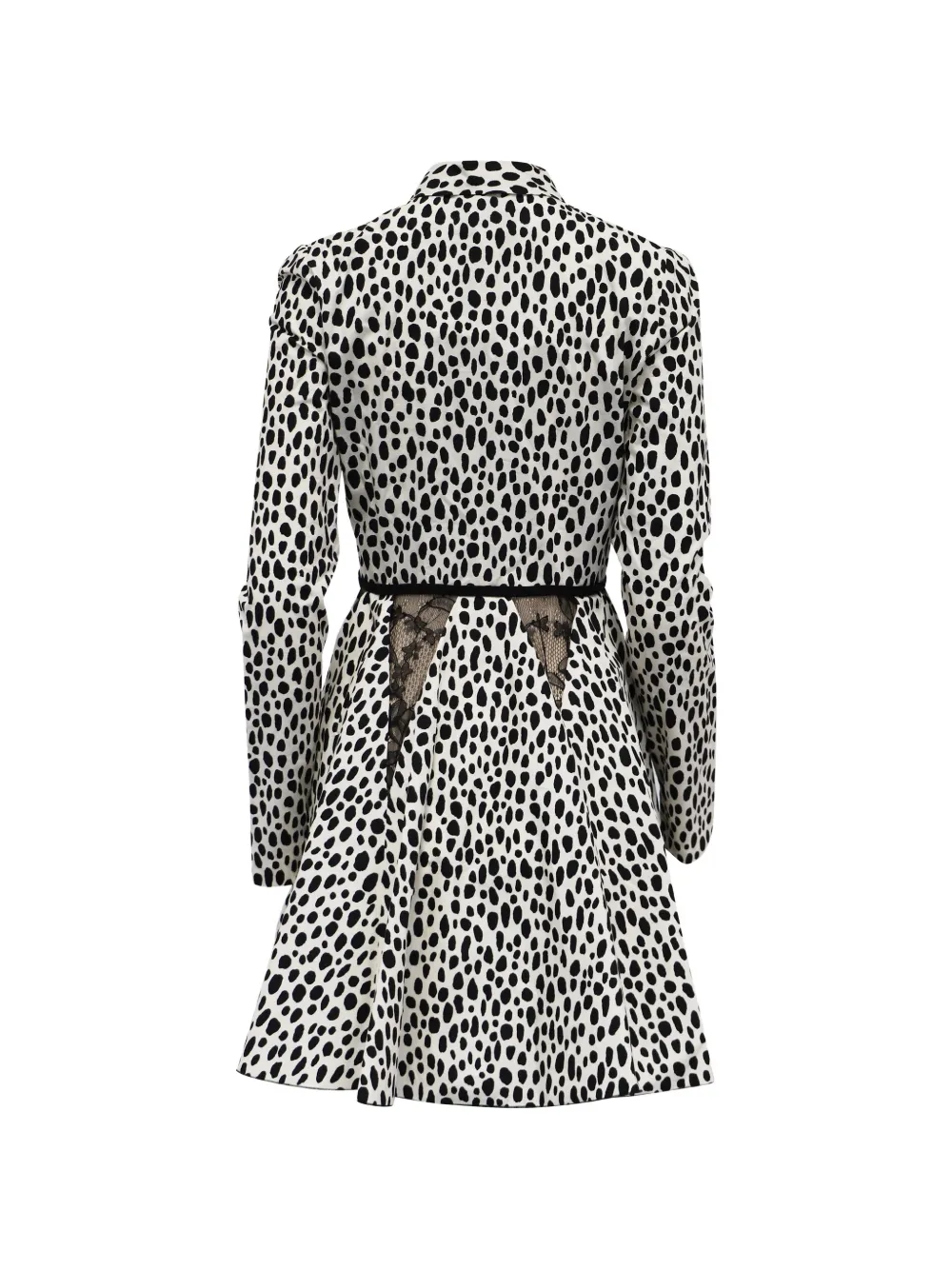 Giambattista Valli Vintage polka-dot mini dress - Wit