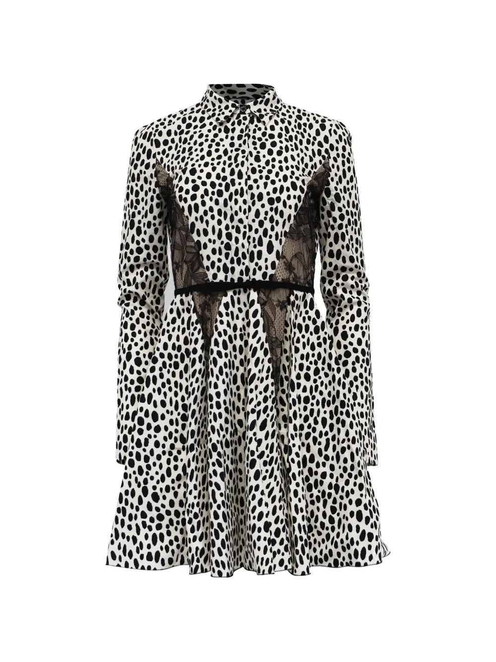 Giambattista Valli Vintage polka-dot mini dress - Bianco