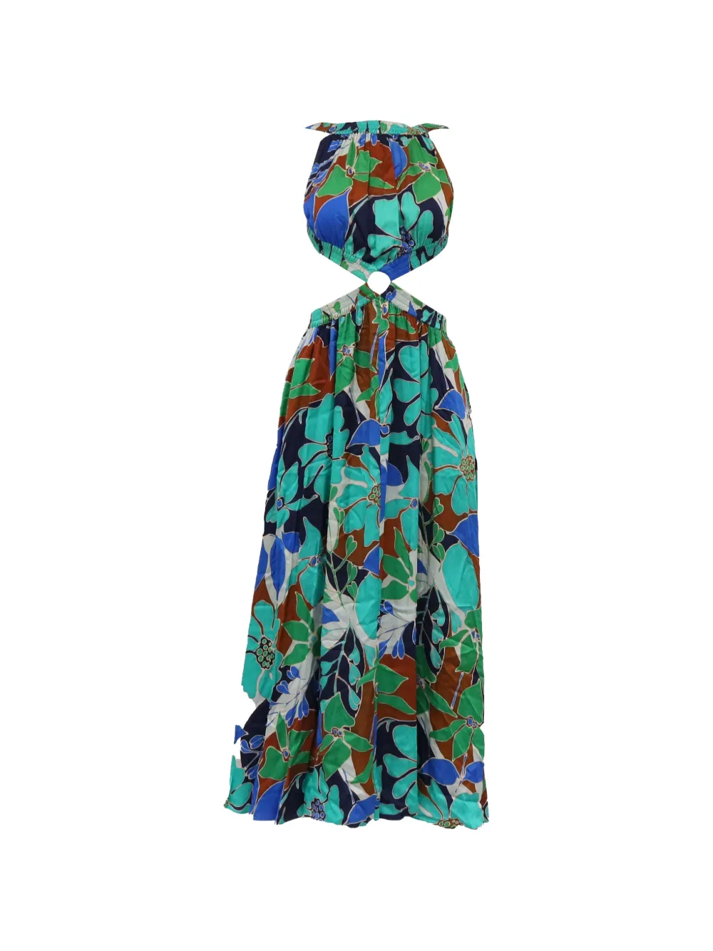 Cult Gaia Theia printed midi dress - Verde