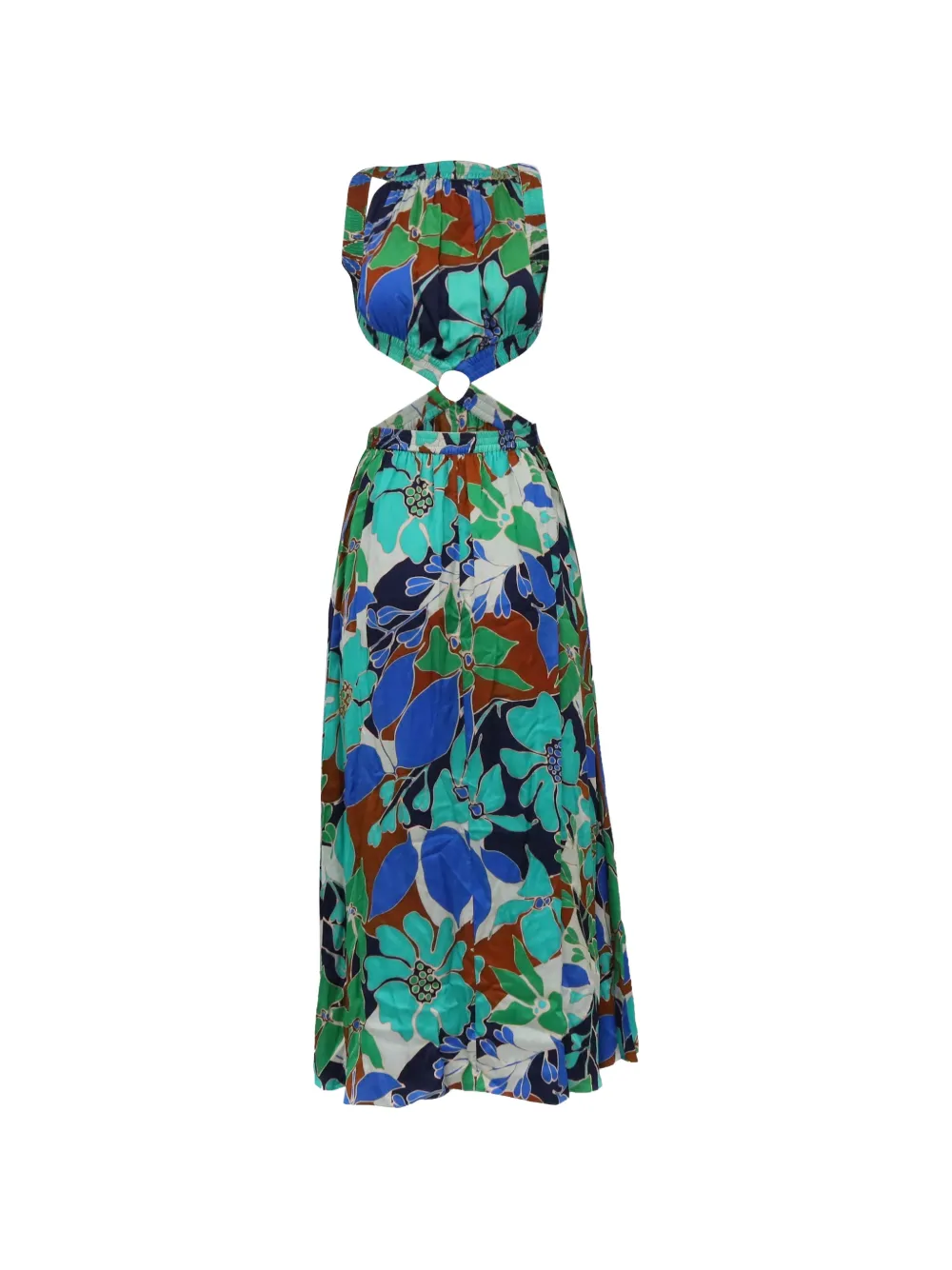 Cult Gaia Theia printed midi dress - Groen