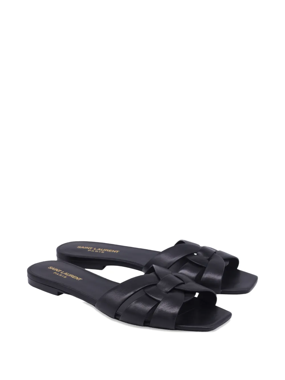 Saint Laurent Pre-Owned Tribute sandals - Zwart