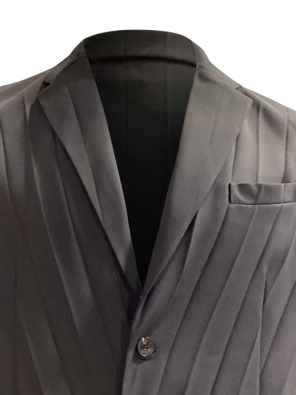 Pleated Notched-Lapel Suit