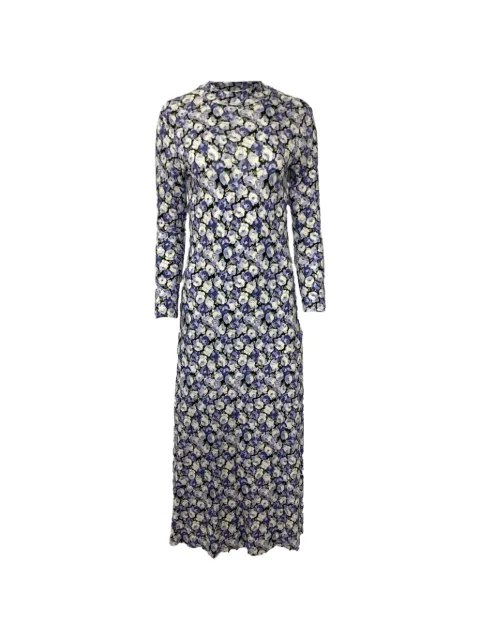 Rixo Elise floral-printed long-sleeve dress