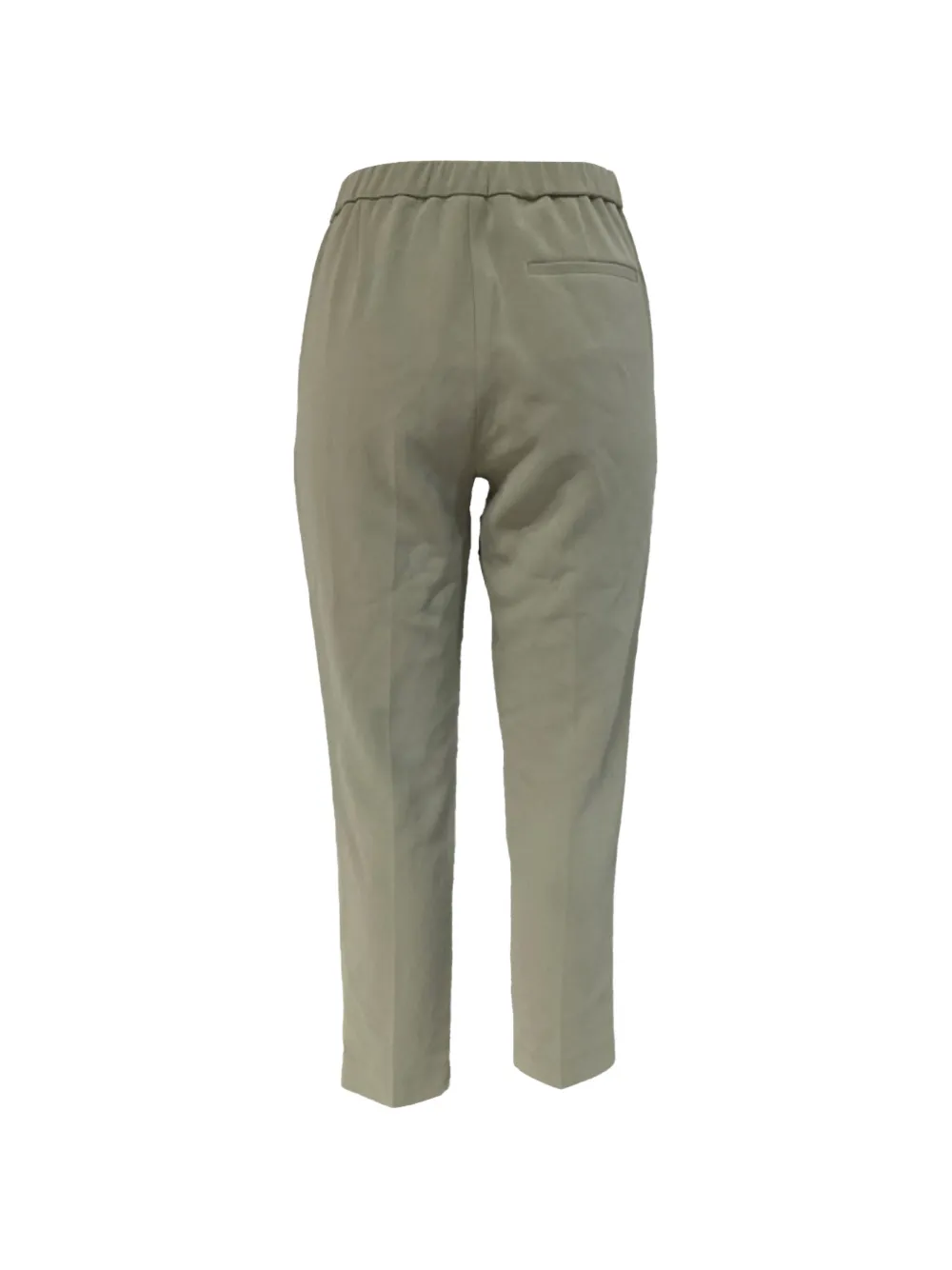 Theory elasticated-waistband trousers - Groen