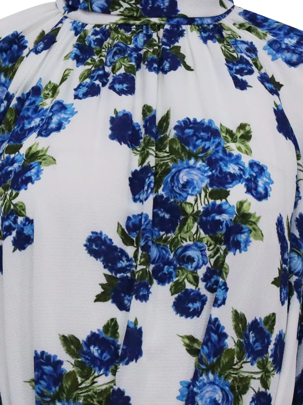 Elanda Floral High-Neck Maxi Dress