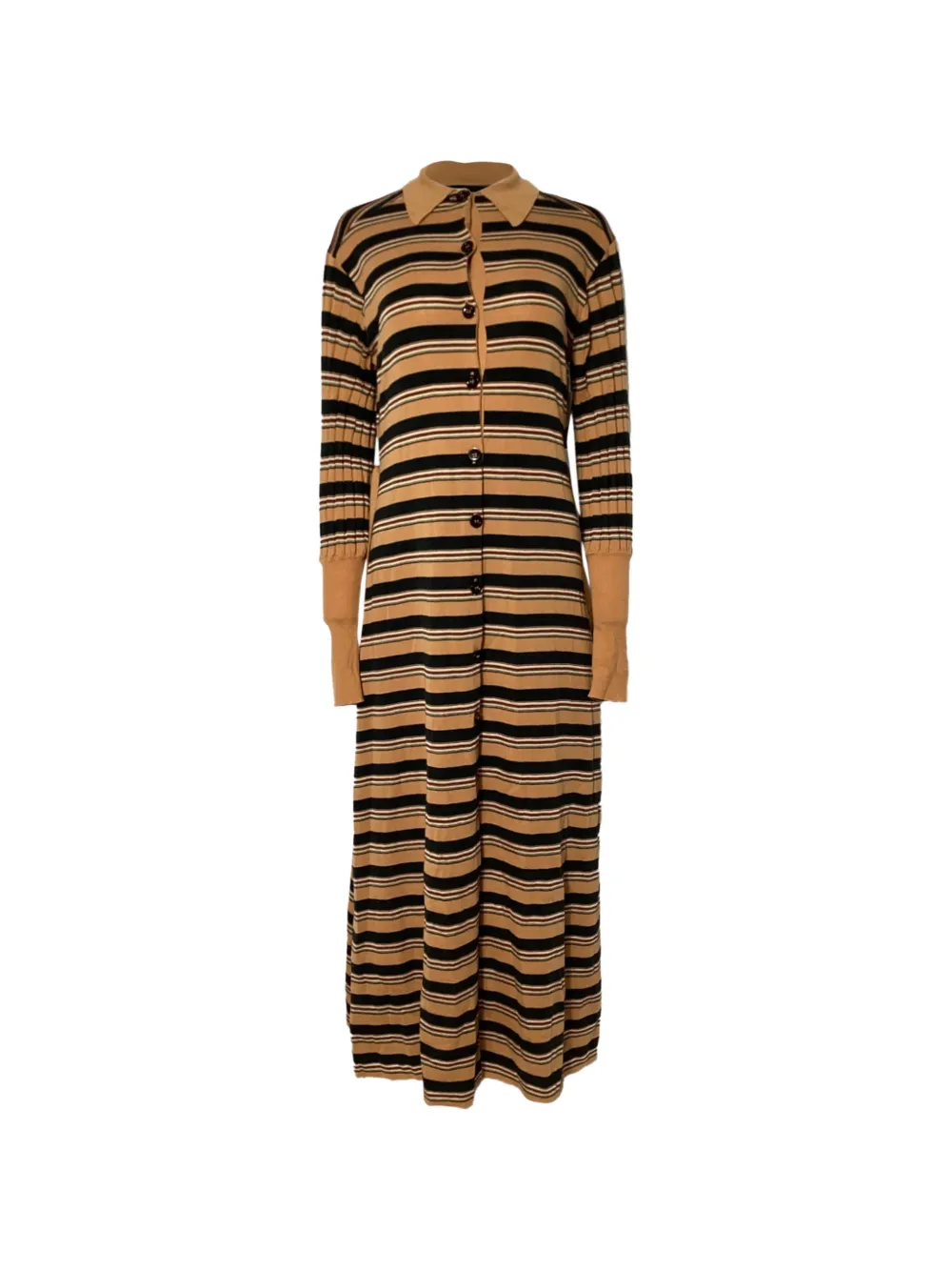 Chloé Vintage striped maxi dress - Toni neutri