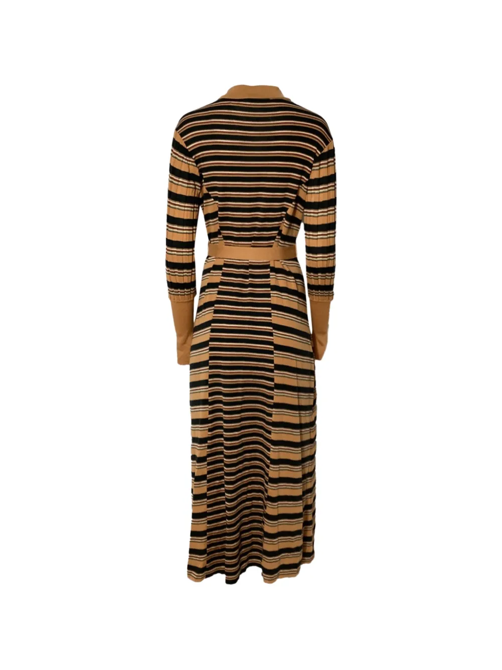Chlo&eacute; Vintage striped maxi dress - Beige