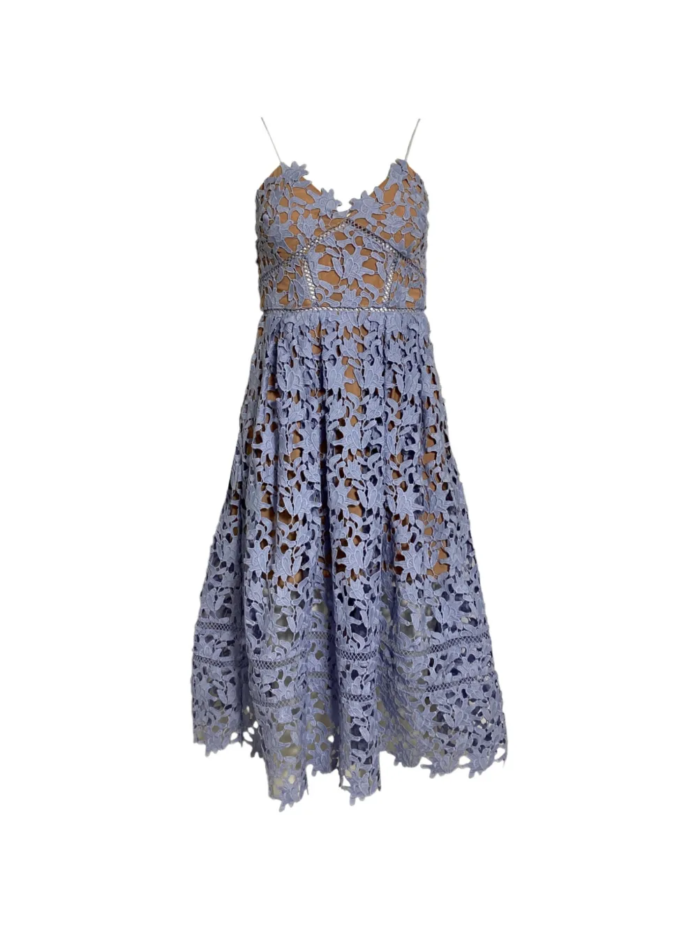 Self-Portrait Azaelea lace midi dress - Viola