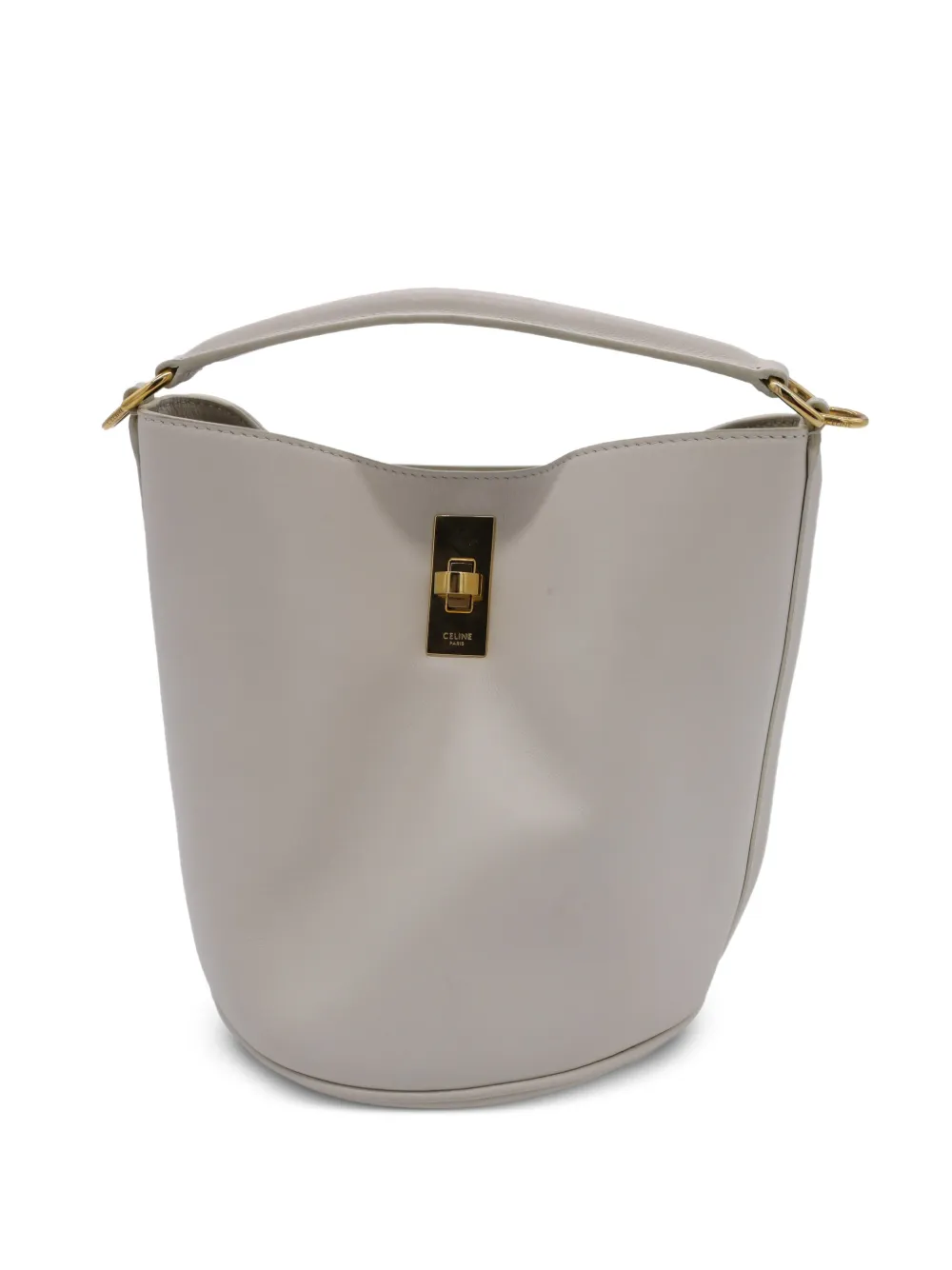 Celine Pre-Owned 2021 16 Teen bucket bag - Bianco