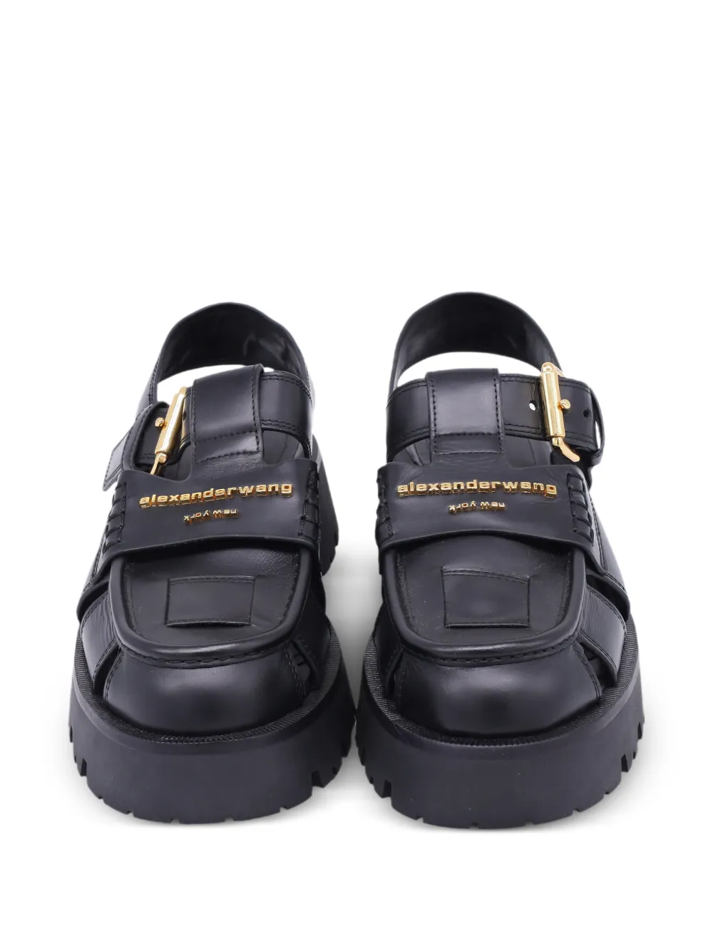 Carter Cage Leather Sandals