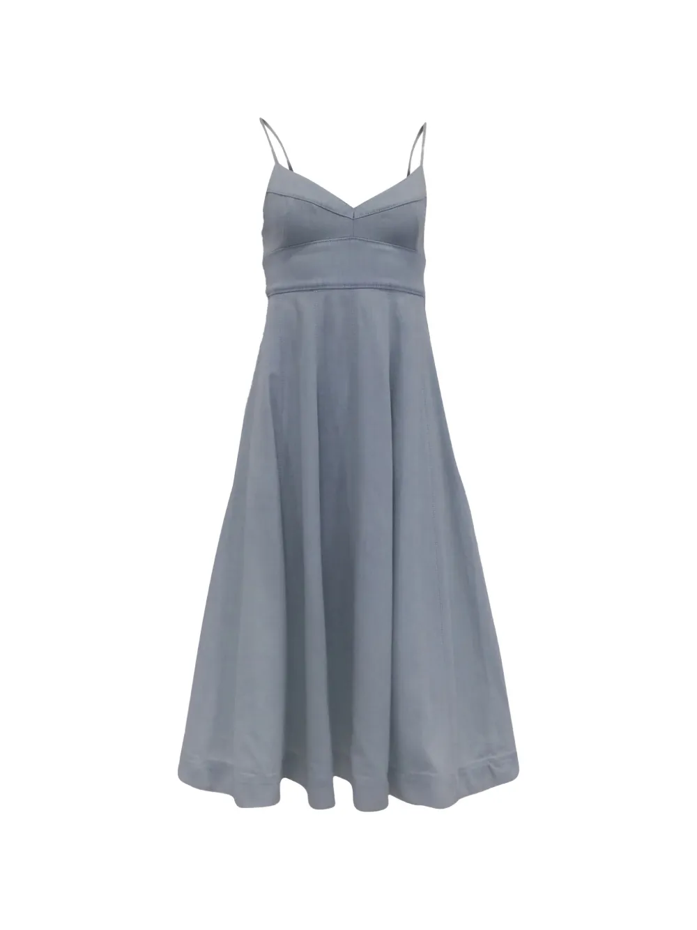 ZIMMERMANN Acacia sleeveless midi dress - Blau
