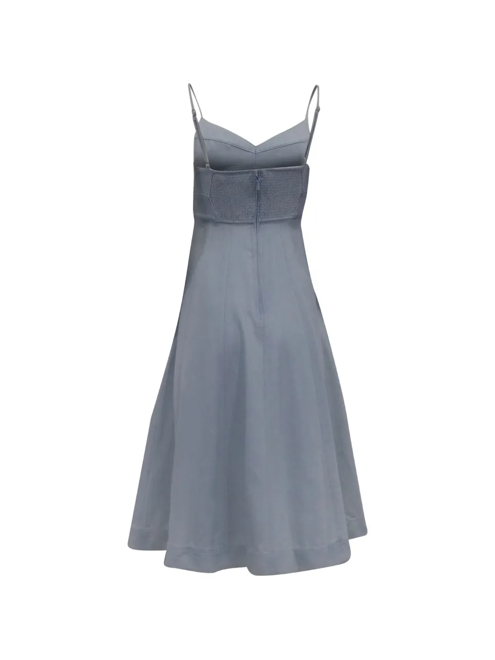 ZIMMERMANN Acacia sleeveless midi dress - Blauw