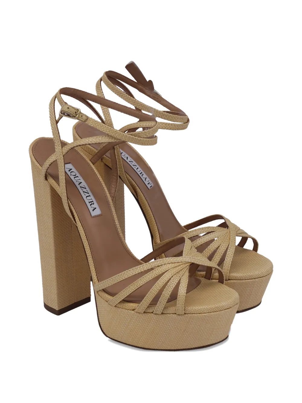 Altuzarra Very Claire platform sandals - Geel