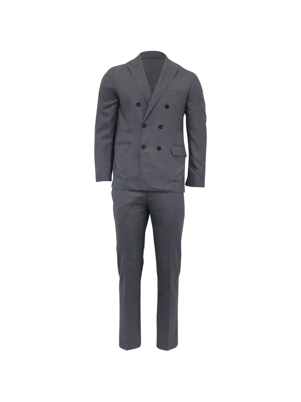Brunello Cucinelli Vintage double-breasted suit - Grigio