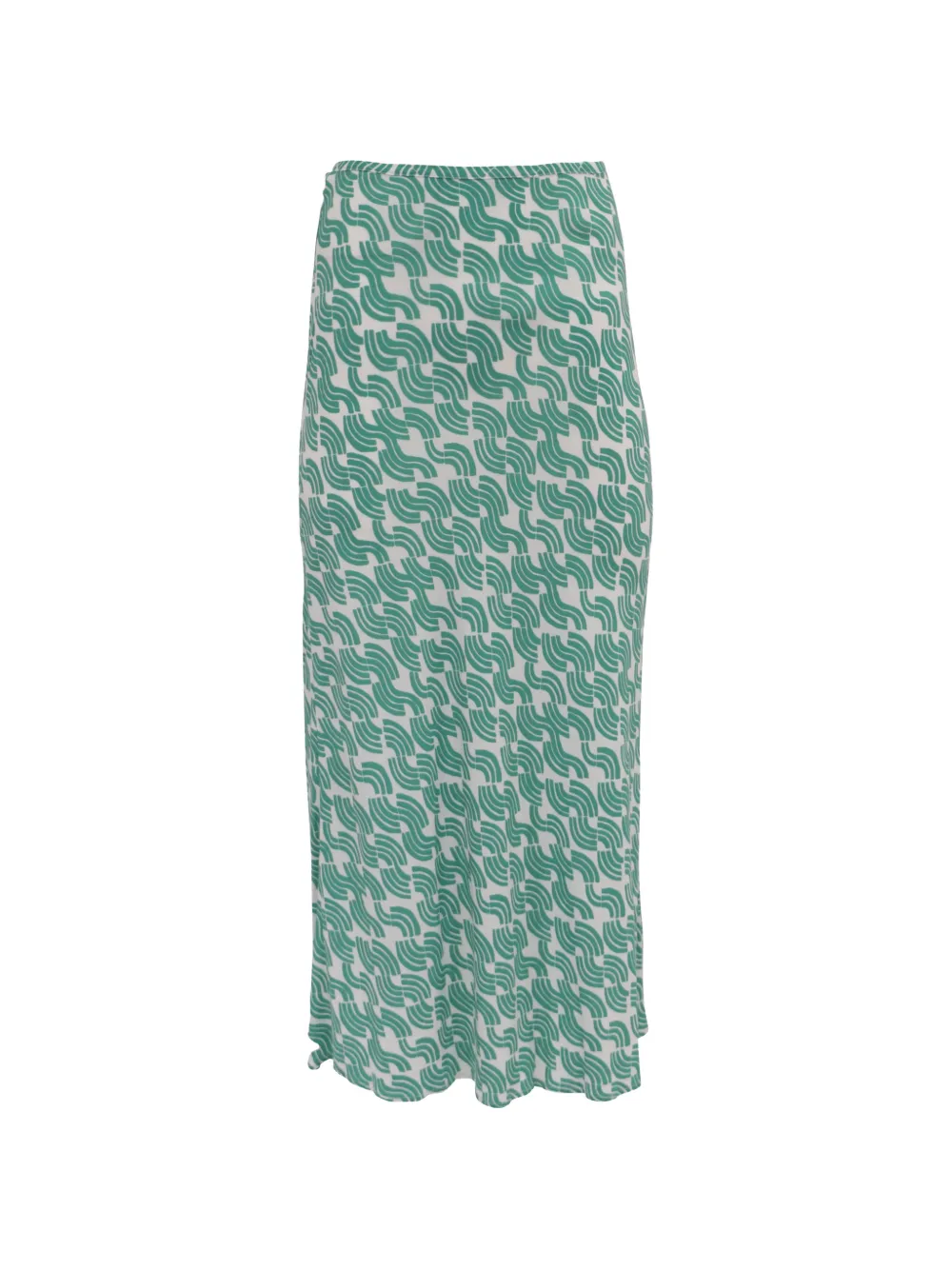 Rixo Kelly printed midi skirt - Wit