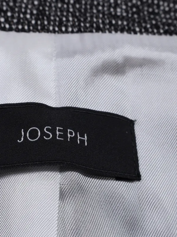 JOSEPH ツイード ライダースジャケット | グレー | FARFETCH JP