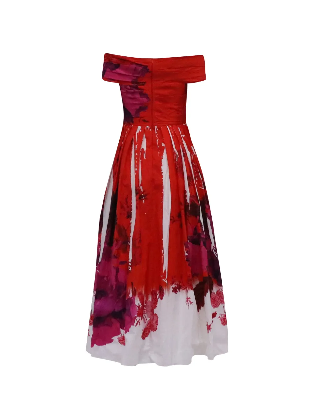 ERDEM off-shoulder maxi dress - Rood
