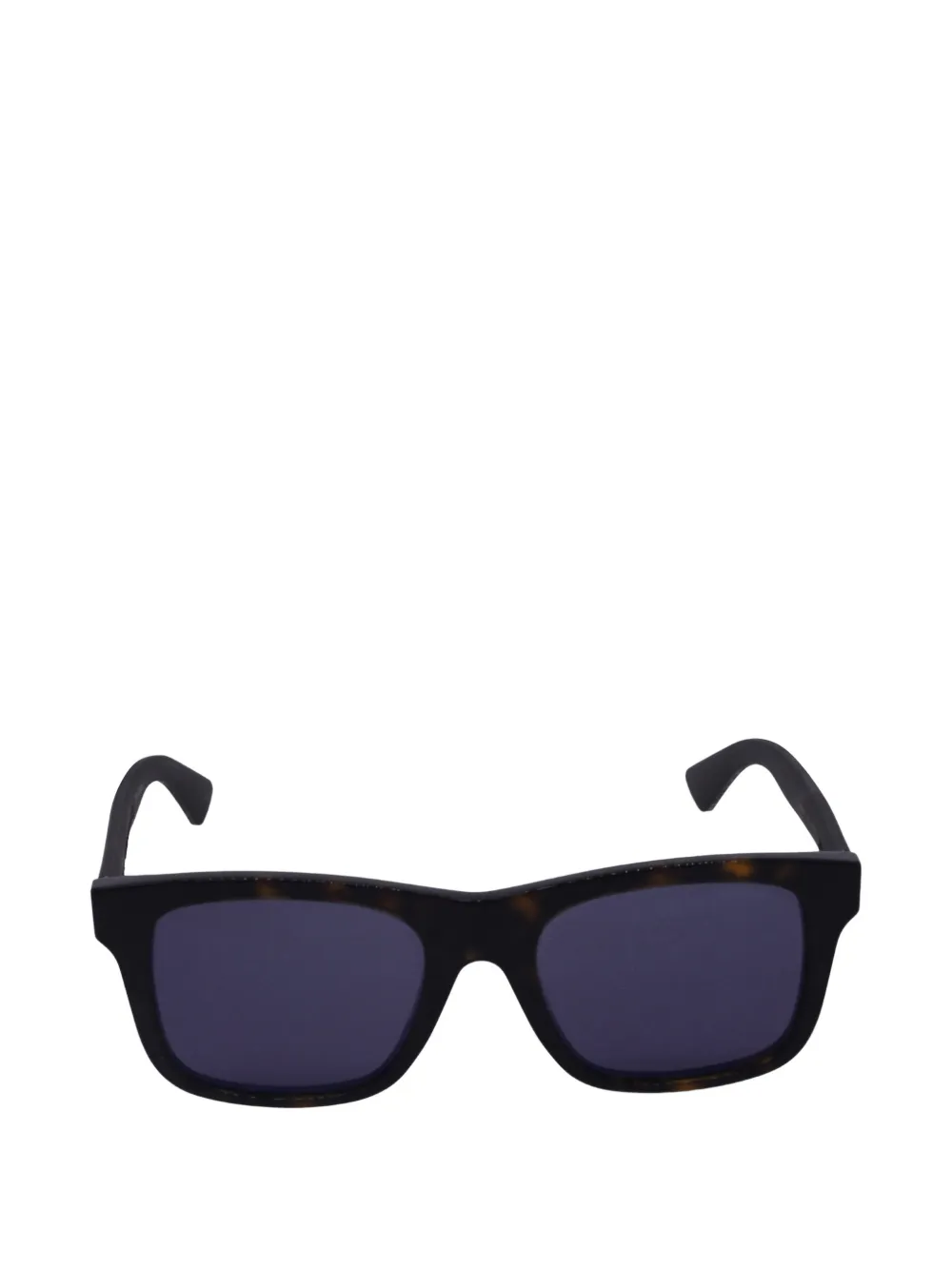 Pre-owned Gucci Square-frame Sunglasses In Black