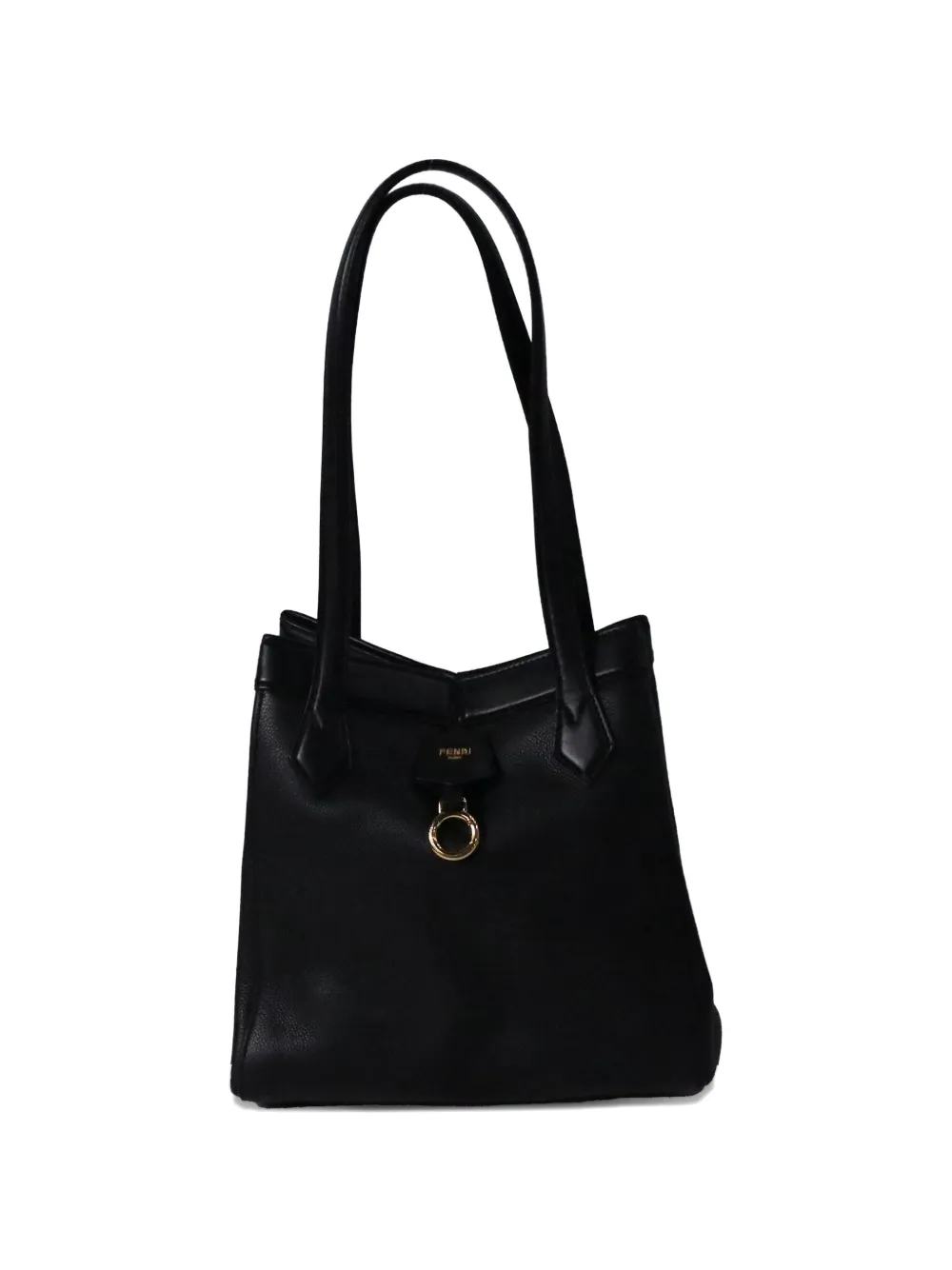 Fendi Pre-Owned leather tote bag - Nero