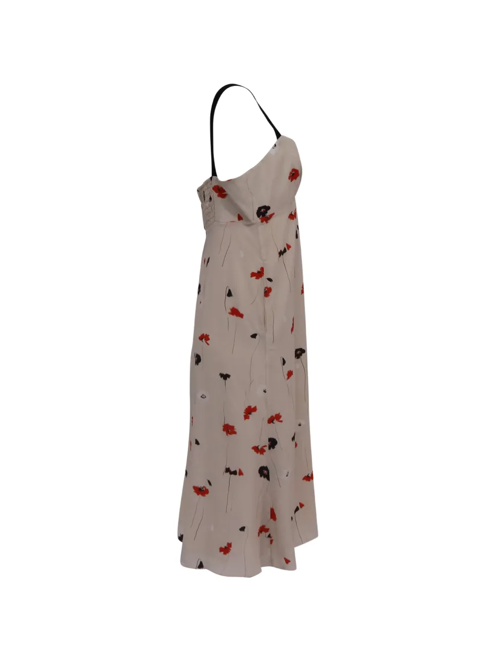  Jason Wu Floral-print Sleeveless Midi Dress - Neutrals 