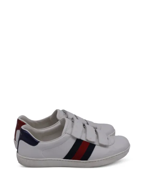 Gucci Pre-Owned tenis con tira