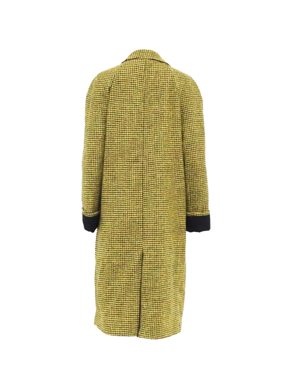 Haider Ackermann single-breasted coat - Geel