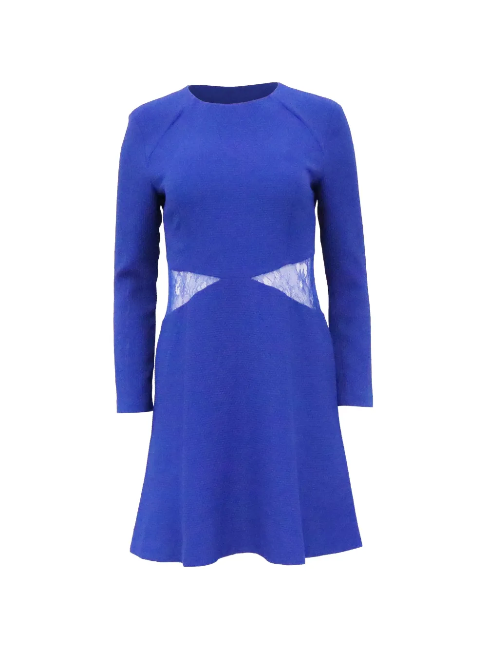 SANDRO lace-detail dress - Blu