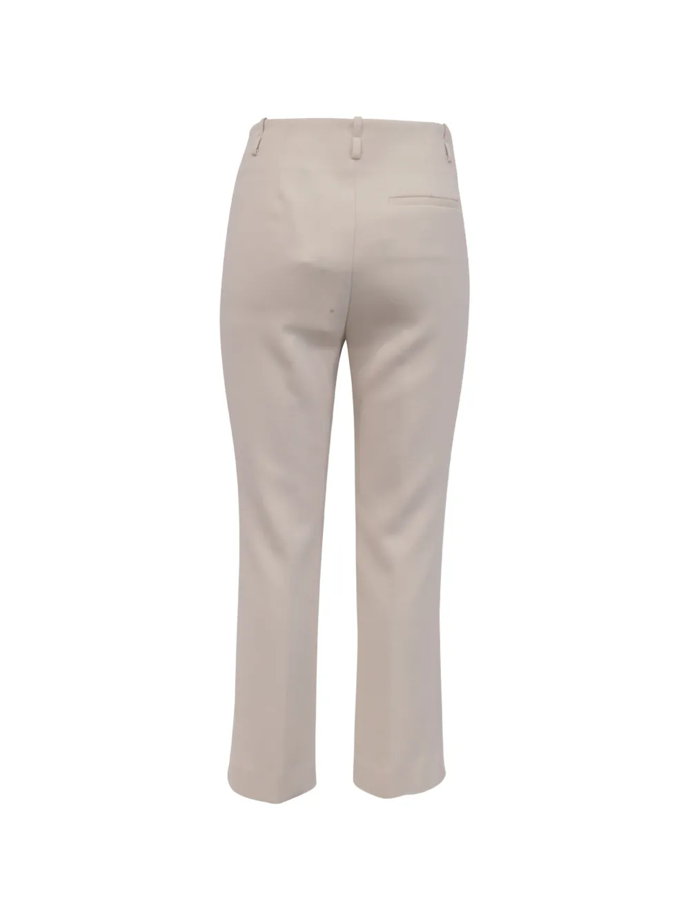 Theory high-waisted straight-leg trousers - Beige