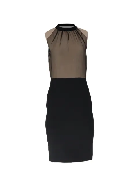 MSGM panelled midi dress