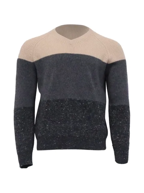 Brunello Cucinelli Vintage colourblock sweater