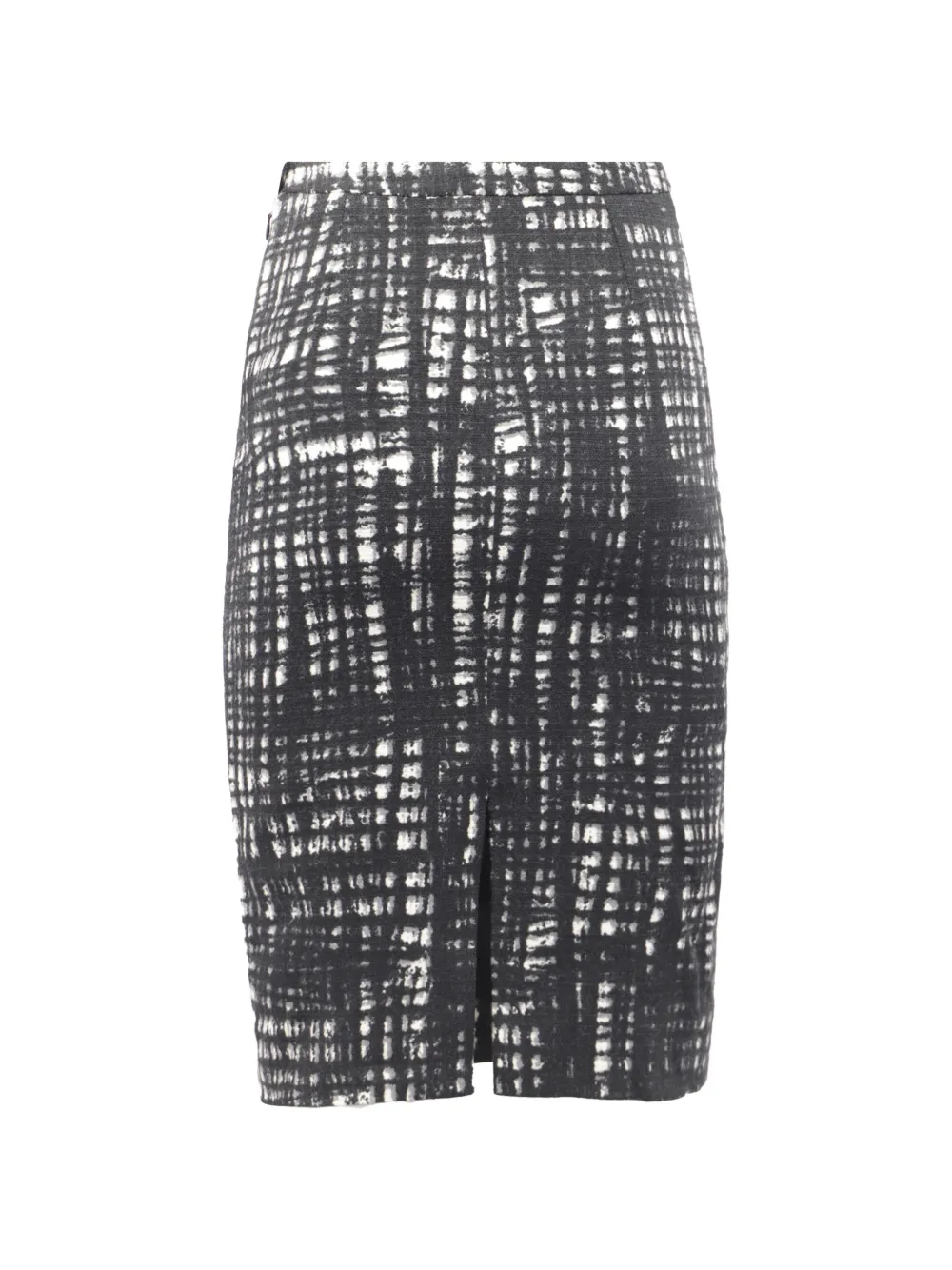 Michael Kors Vintage tweed midi skirt - Zwart