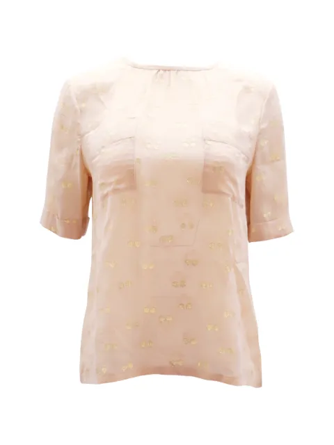 Marc Jacobs Vintage polka-dot blouse