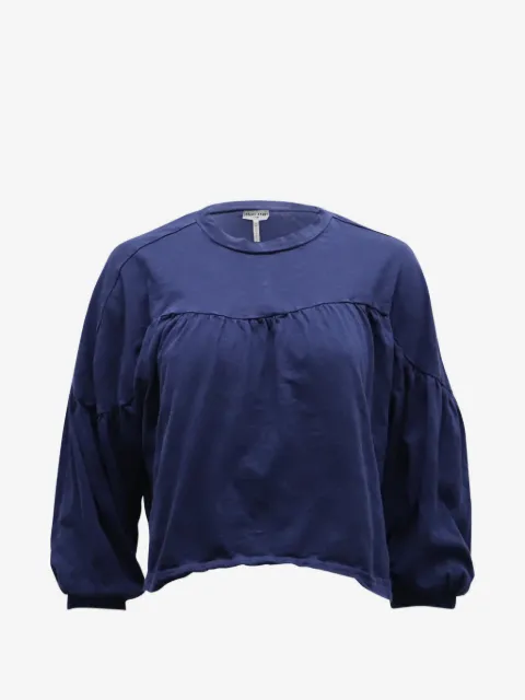 Apiece Apart gathered yoke blouse
