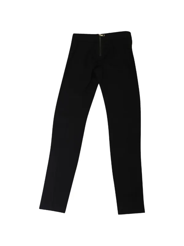 BURBERRY レザーパンツ ブラック TG 33345902_64226659_600.jpg