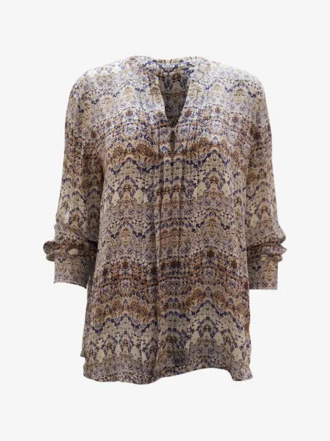 L'Agence printed blouse