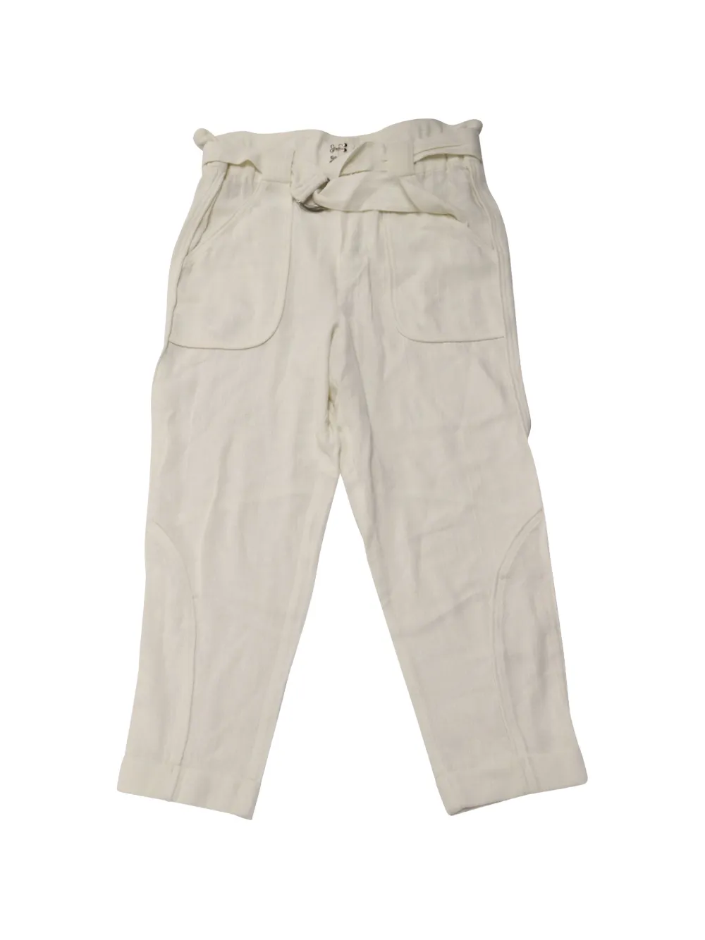 IRO high-waisted belt trousers - Toni neutri