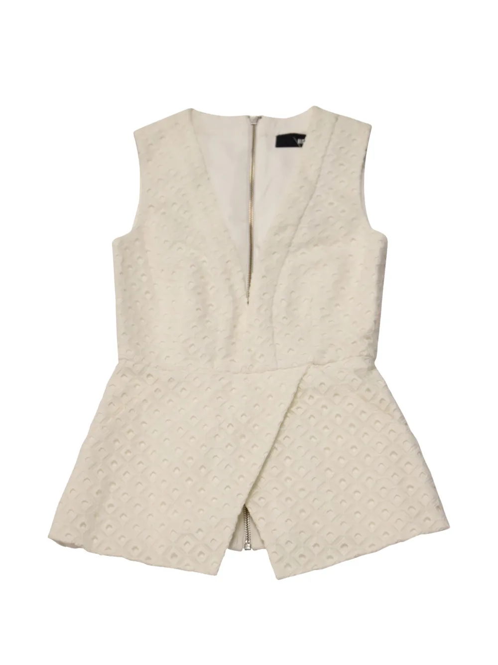 Nicholas Top con peplum - Toni neutri