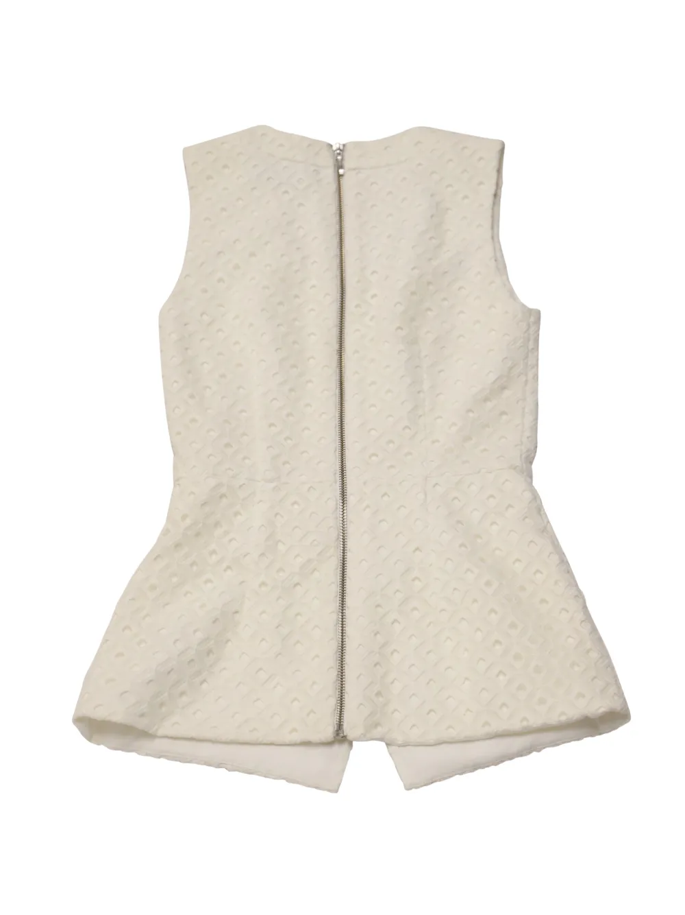  Nicholas Peplum Top - Neutrals 