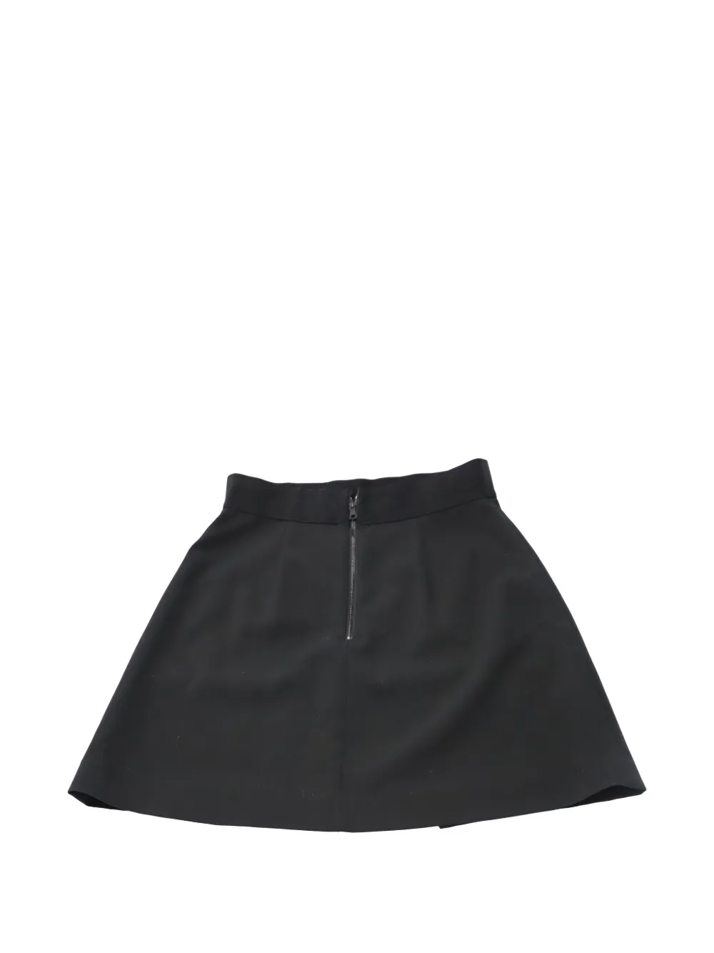 Alice + olivia zip mini skirt - Zwart