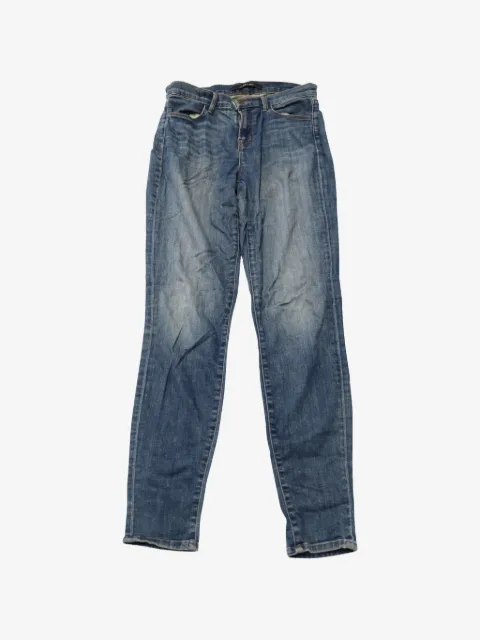 J Brand faded wash high-waisted jeans