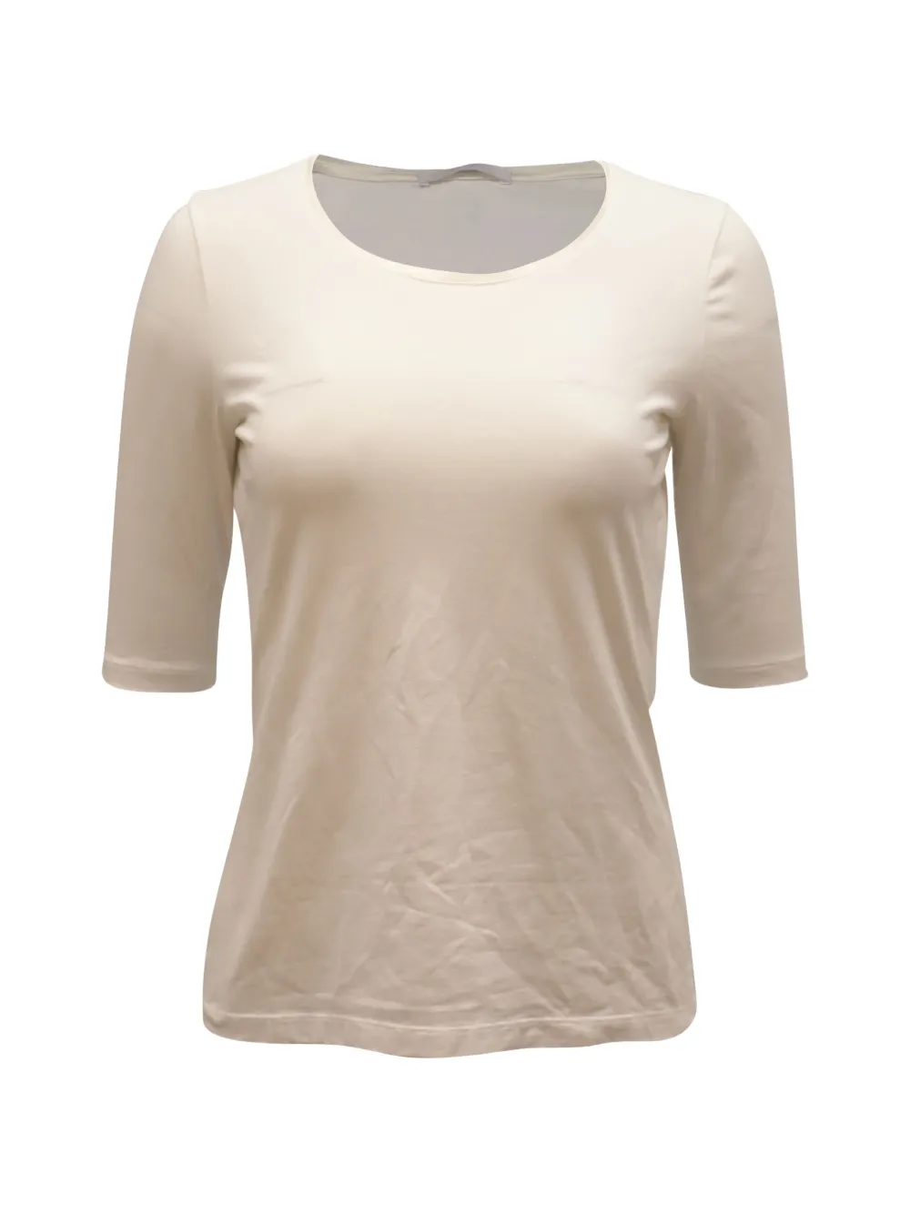 BOSS scoop-neck T-shirt - Toni neutri