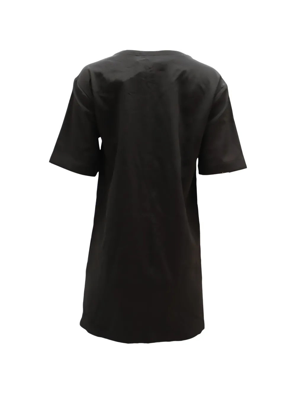 Moschino Pre-Owned studded-logo T-shirt dress - Zwart