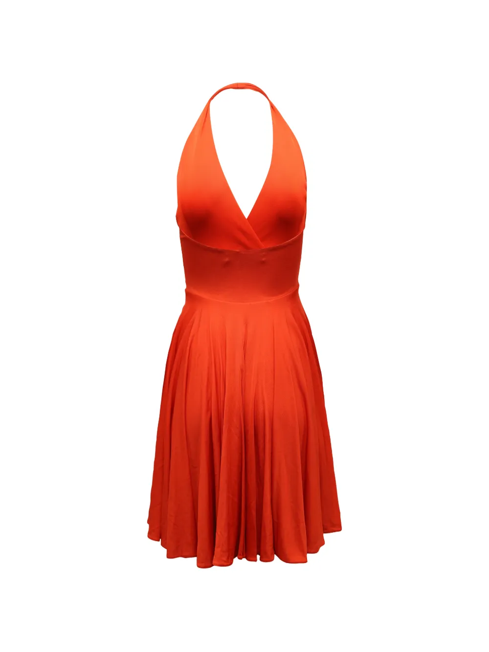 Ralph Lauren Collection halterneck mididress - Oranje